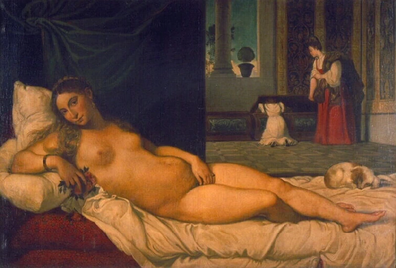 Venere sdraiata di Victor Mottez, da Tiziano - Museo delle Orsoline di Mâcon